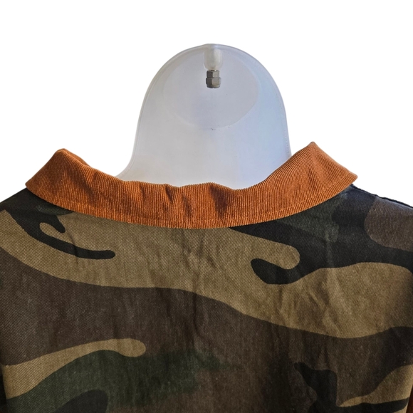 SHEIN Camouflage and Brown Utility Jacket - Picture 8 of 13